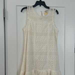 Joie Elegant Lace Sleeveless Dress